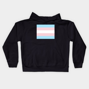 Lineless Trans Flag Kids Hoodie